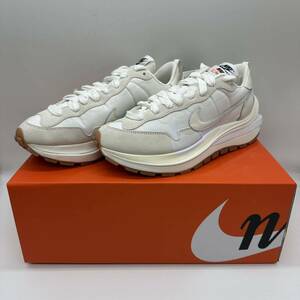 【27.5cm】新品 sacai NIKE VAPOR WAFFLE White Gum サカイ ナイキ ヴェイパー ワッフル ホワイト ガム (DD1875-100) 4614