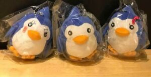 輪るピングドラム　ぬいぐるみストラップ3点gift ギフト　ペンギン