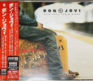 【初回限定DVD付CD】BON JOVI/This Left Feels Right 日本先行発売盤 帯付◆ボン・ジョヴィ/UICL9014/国内盤/ボーナストラック/歌詞対訳