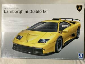  быстрое решение 1/24 Aoshima Lamborghini Diablo GT