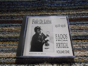 ◎レア廃盤。ファド　fado de lisboa 1928-1936 ポルトガルギター　