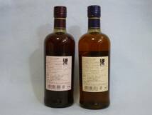 ニッカ シングルモルト 余市 ヘビリーピーテッド 宮城峡 シェリーカスク ２本 セット NIKKA YOICHI HEAVILY PEATED MIYAGIKYO SHERRY CASK_画像2