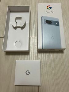 Google pixel 7a ブルーの箱一式