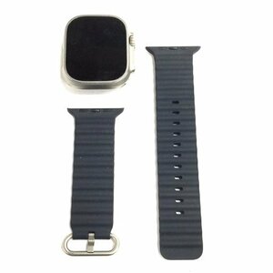 1円 Apple Watch Ultra 49mm GPS+Cellularモデル A2684 MQFP3J/A アルパインループ スマートウォッチ 本体