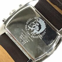 ディーゼル クォーツ デイト クロノグラフ 腕時計 DZ-4138 稼働品 メンズ ブラウン ファッション小物 DIESEL_画像2