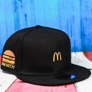 限定 マクドナルド ビックマック 50周年 NEWERA 野球帽子 ニューエラ キャップ64