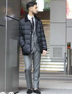 TraditionalWeatherwear WAVERLY DOWN 36 s程度　ネイビー