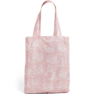 [ anonymity free shipping ] Harrods Harrods towaru pink Toile eko-bag pocket shopa- folding bag shoulder bag 