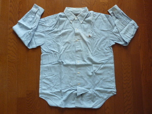 USED 80s 90s POLO COUNTRY 薄地タンガリーシャツ Ｌ/UNIQLO XL位 ライトブルー