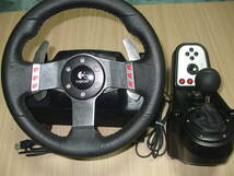 Logicool G27 Racing Wheel LPRC-13500 ハンドル　シフターのみ　通電確認_画像1