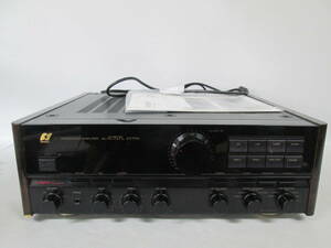 【0110i F8352】 SANSUI サンスイ AU-a 707L EXTRA ステレオプリメインアンプ 通電確認OK