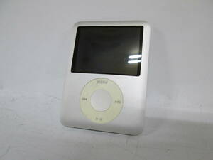 【0122i R8682】Apple iPod nano 8GB シルバー A1236 ジャンク