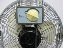 【0123n S8623】ドウシシャ インテリア扇風機 サーキュレーター Pieria BIM-351(AL) 羽根の大きさ/30cm 2002年製 グレー　動作OK_画像5