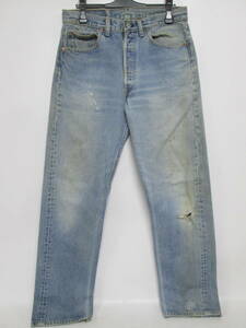 【0108h S8130】 Levi's 501xx リーバイス 544刻印 92年製 デニムパンツ ジーンズ レギュラー W33 L33 メイドインUSA ウエスト39 股下74㎝