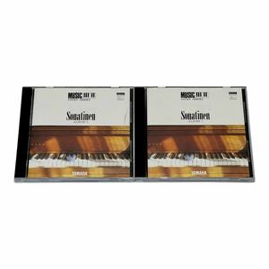 ヤマハ ピアノ自動演奏フロッピーディスク「ソナチネアルバム1 DISC1＆2」 2枚セット YPS-1033 YPS-1034 ピアノプレーヤー