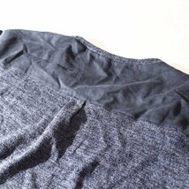 美品 アーバンリサーチ KBF ケービーエフ スウェード切り替え ゆったり ニットチュニック F 秋 合服 24C01_画像4