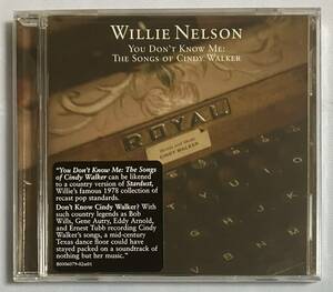 Willie Nelson「You Don't Know Me: The Songs Of Cindy Walker」輸入CD, ウィリー・ネルソン, カントリー, COUNTRY