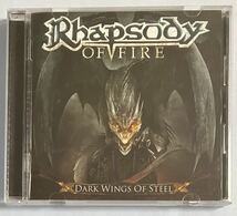 ラプソディー・オブ・ファイア,Rhapsody Of Fire「Dark Wings Of Steel」帯付き日本盤CD ヘヴィメタル,Symphonic Heavy Metal _画像4