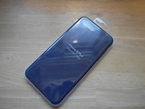 【純正】 iPhone 8 Plus用　シリコーンケース　ミッドナイトブルー　MQGY2FE/A