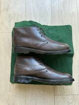 CHEANEY チーニー ASQUITH 6 1/2 上質 外羽根 チャッカブーツ ビジネスシューズ 英国製 茶 BROWN ブラウン_画像4