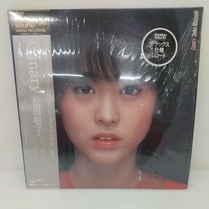 821 中古 LPレコード 松田聖子 Canary 100円スタート 帯付き デラックス仕様レコード