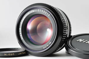 ★ニコン Nikon NIKKOR 単焦点 レンズ Ai Nikkor 50mm f/1.4 MF マニュアルフォーカス　カニ爪無し★