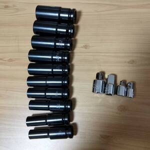 工具 差込角 12.7mm ディープソケット ソケットアダプターセット 新品