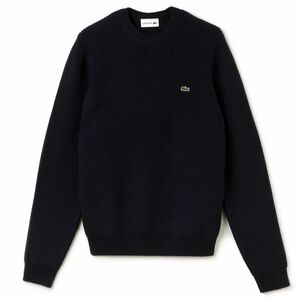 〈定価2万円〉ラコステ　ウールセーター　ネイビー ニット セーター LACOSTE