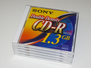 #SONY Double Density CD-R 1.3G 5 sheets [ unopened ]DDCD-R times density CD-R CDQ13G1