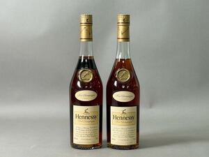 未開栓 Hennessy V.S.O.P 700ml 2本まとめて 40% ヘネシー ブランデー コニャック