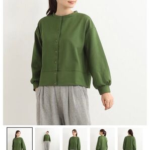 ボリューム袖 カーディガン keitto