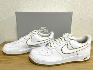 NIKE ナイキ エア フォース 1 '07 30.0㎝ 新品 ホワイト/ブロンジーン/ホワイト SNK1082