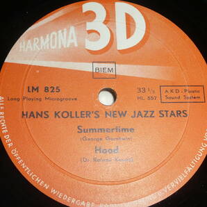 Giga Rare極美（10inch+７inchセット)◆Hans Koller on Harmona complete set◆オーストリアオリジナルの画像6