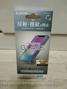 iPhone12 mini 5.4inch 2020 ガラスフィルム ELECOM