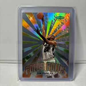 Tim Duncan Focus Pocus 1999-2000 Fleer NBA