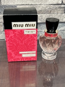 miumiu TWIST ミュウミュウ ツイスト オードパルファム 50ml ほぼ未使用