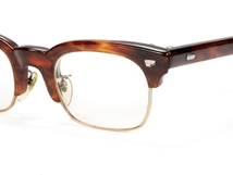 ジャンク 鼈甲 ブロー型 眼鏡 金製フレーム(K18?)　a678_画像5