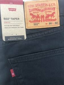 ■新品★W30★Levi's502 TAPER STRETCH★295070049★