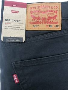 ■新品★W28L32★Levi's502 TAPER STRETCH★リーバイス502 テーパー ストレッチ★