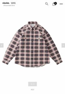 visvim LUMBER KHADI CHECK L/S DMGD