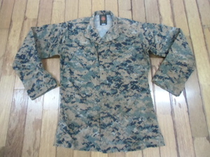 i36 ミリタリー サバゲー 米軍放出品 実物 MARINE USMC 迷彩服 作業服 防虫 ジャケット シャツ アメカジ カモフラ コンバット M-XL