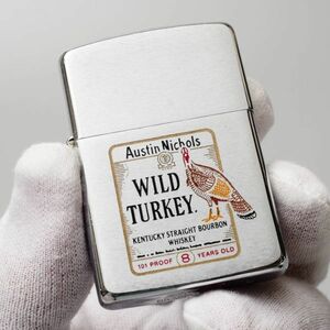 A662. ZIPPO ジッポー ワイルドターキー 1990年 オイルライター / 喫煙具