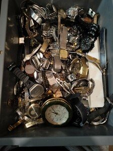 ジャンク品腕時計　セイコー　シチズン　カシオ　等　約5キログラム