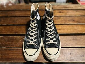 コンバース chuck Taylor チャックテイラー ct70 オールスター CONVERSE 三ツ星 ハイカット HI ブラック ALLSTAR JAPAN 27 27.0 旧タグ