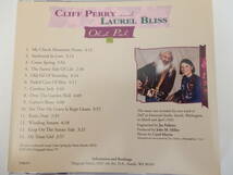 CD/US: フォーク-ブルーグラス/Cliff Perry & Laurel Bliss - Old Pal/Anchored In Love:Cliff Perry/Over The Garden Wall:Cliff Perry_画像2