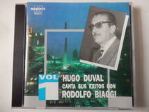 CD/ブエノスアイレス:タンゴ/Hugo Duval:canta/Rodolfo Biagg:piano/Hugo Duval Canta sus exitos con Rodolfo Biaggi 1/ロドルフォ.ビアジ_画像1