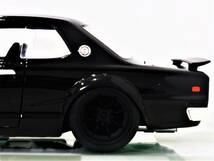 ワイルドスピード■JADA TOYS 1/24 BRIAN'S NISSAN SKYLINE 2000 GT-R BLACK■ ブライアン 日産 スカイライン ハコスカ _画像7