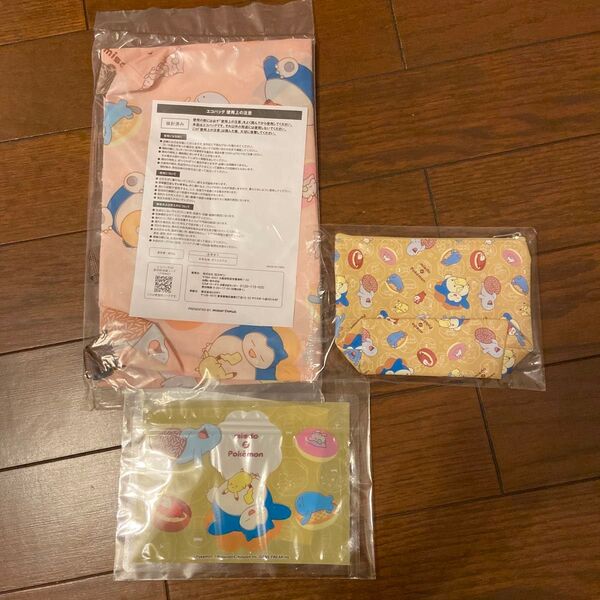 ポケモン エコバッグ、ポーチ他