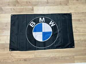 BMW 特大フラッグ バナー 約150×90cm タペストリー 旗 ガレージ装飾 m3 m4 m5 ロゴ お部屋の装飾 雑貨 アルピナ アメリカン