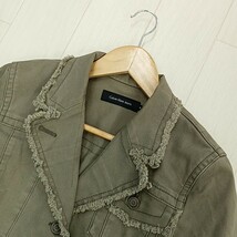 E # 【商品ランク:B】カルバンクライン Calvin Klein Jeans 上質 コットン 長袖 ジャケット sizeM レディース トップス 婦人服 _画像2